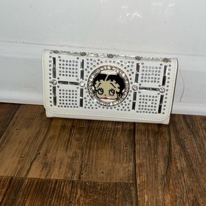 Betty Boop white wallet